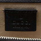 Gucci Leather Embroidered Studded Blind for Love Dionysus Small Shoulder Bag