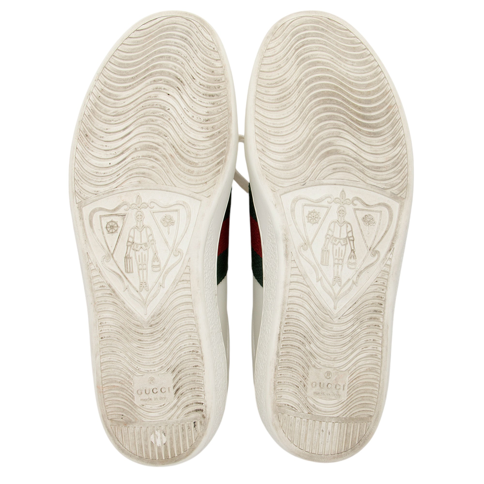 Gucci Leather Kingsnake Ace Sneakers - Men's Size 7 / 41