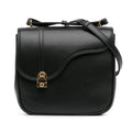 Gucci Leather Equestrian Crossbody (SHG-XQWEN9)