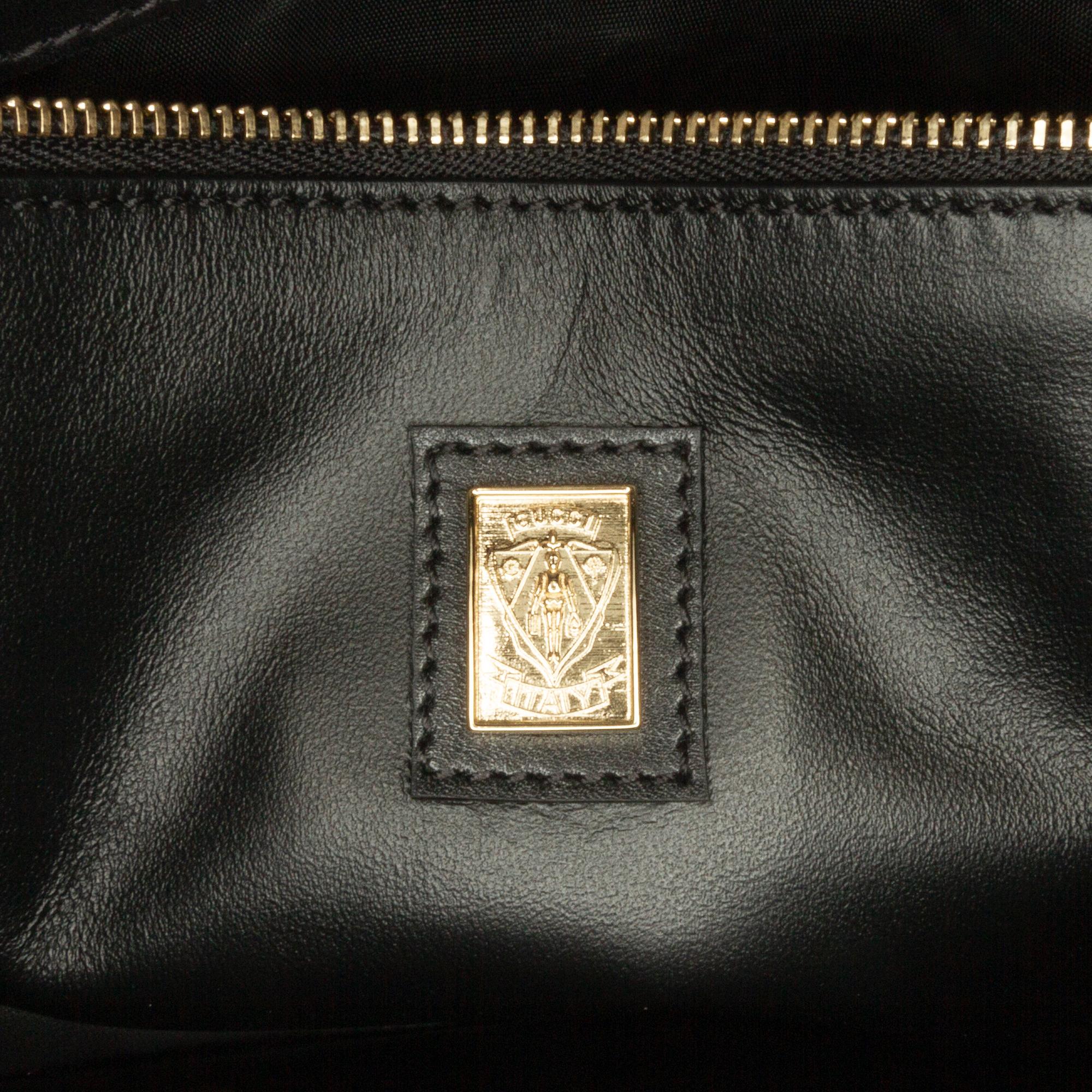 Gucci Leather Equestrian Crossbody (SHG-mxa1tl)