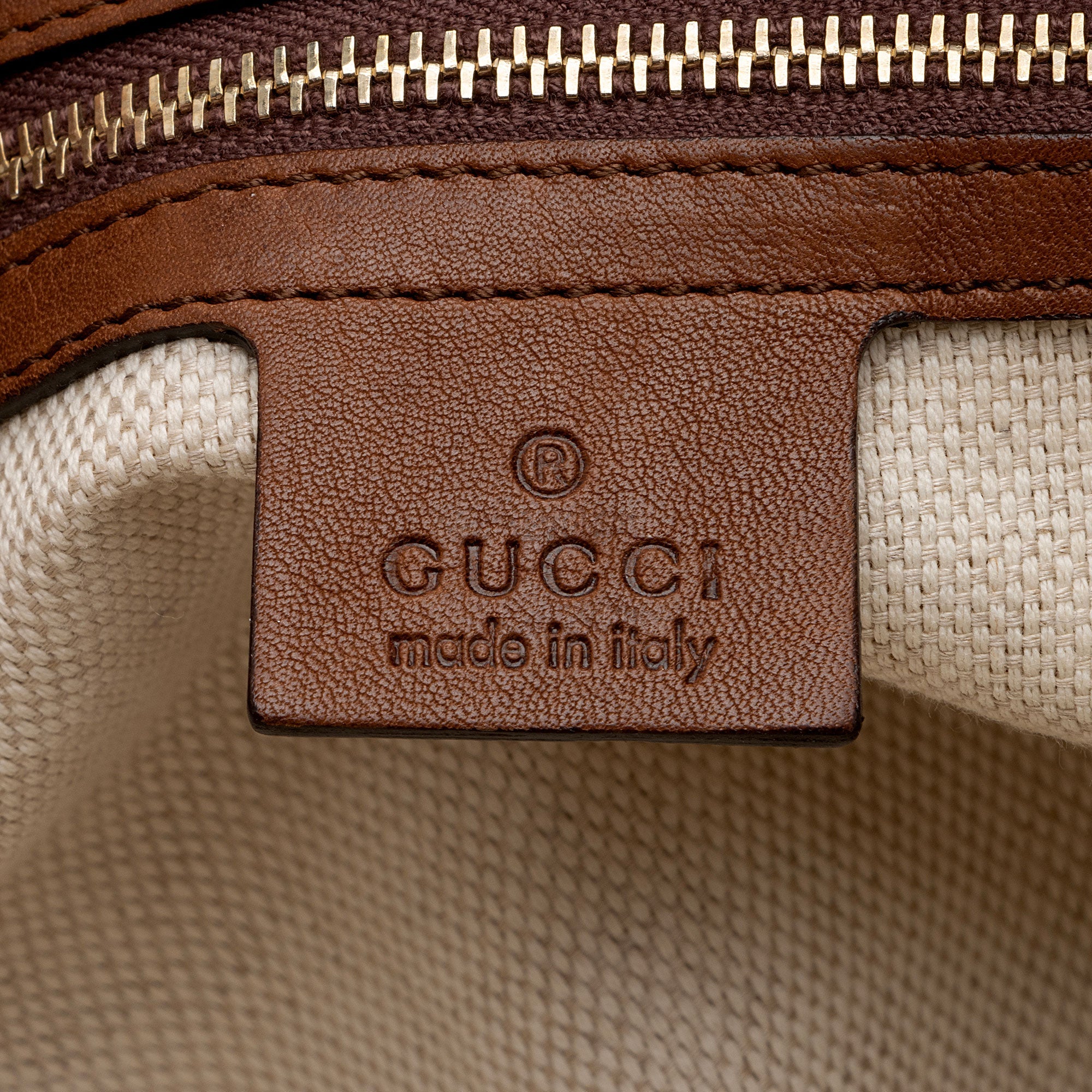 Gucci Leather Eva Large Tote (SHF-E3uo3C)