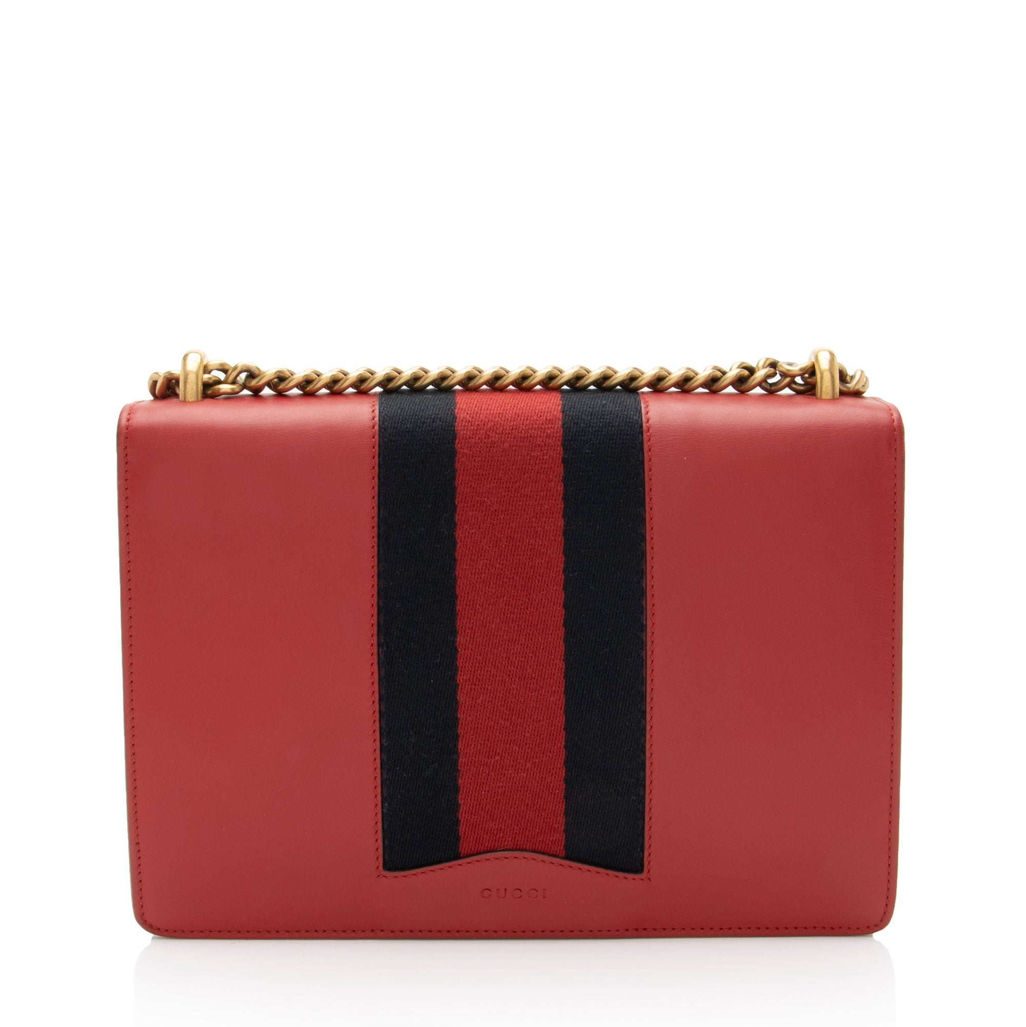 Gucci Leather Evil Eye Chain Medium Shoulder Bag