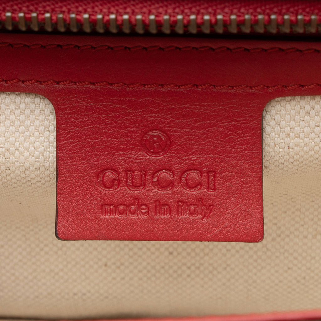 Gucci Leather Evil Eye Chain Medium Shoulder Bag