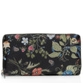 Gucci Leather Flora Knight Zip Around Wallet (SHF-GfjDtC)