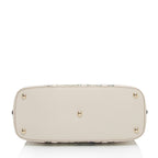 Gucci Leather Flora Nice Satchel (SHF-5DGwQW)