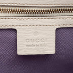 Gucci Leather Flora Nice Satchel (SHF-5DGwQW)