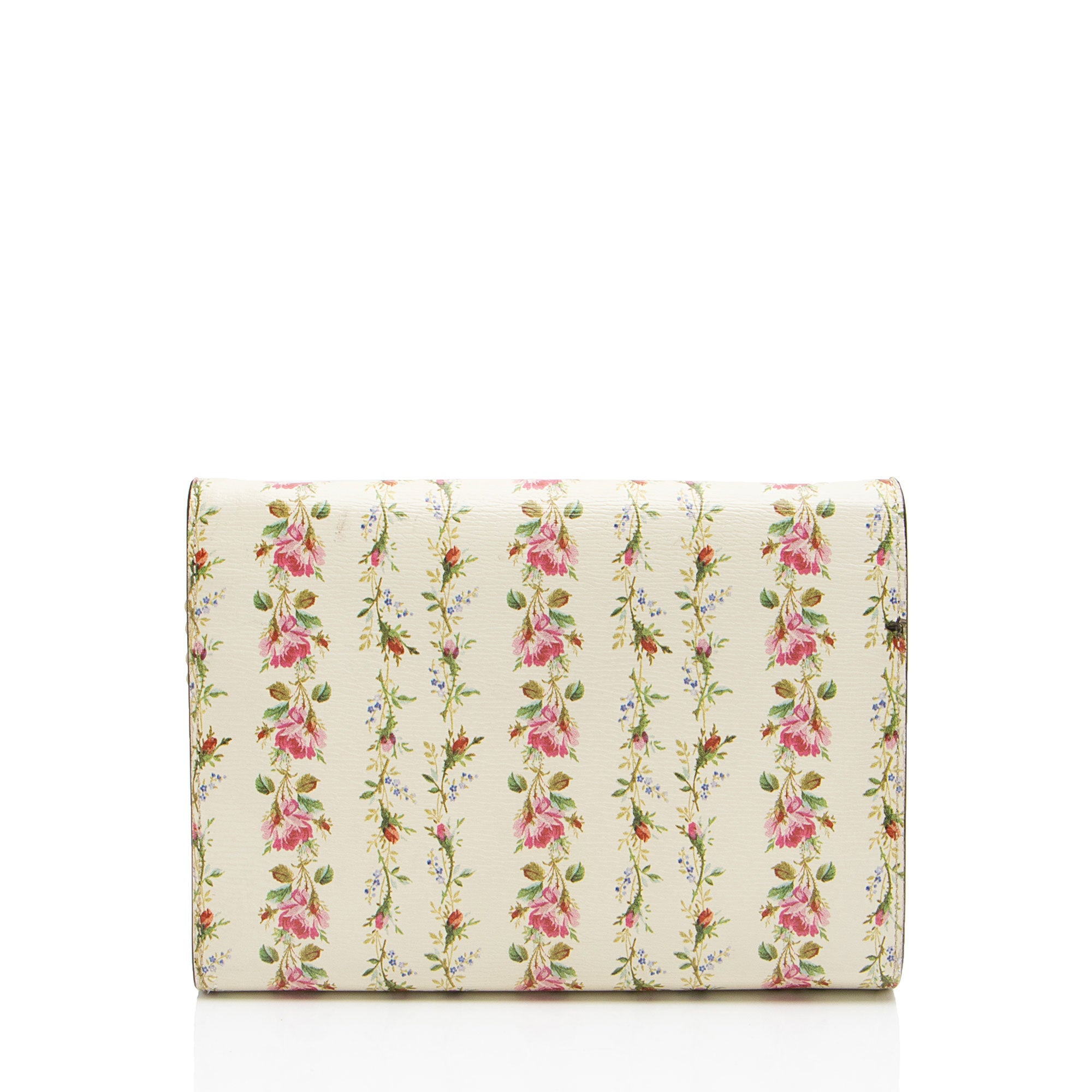 Gucci Leather Floral Dionysus Chain Wallet