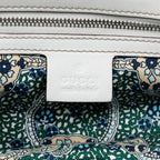 Gucci Leather Fringe Bamboo Tassel Shoulder Bag