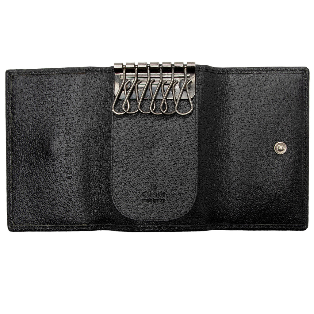 Gucci Leather G Key Holder (SHF-UQD8kv)