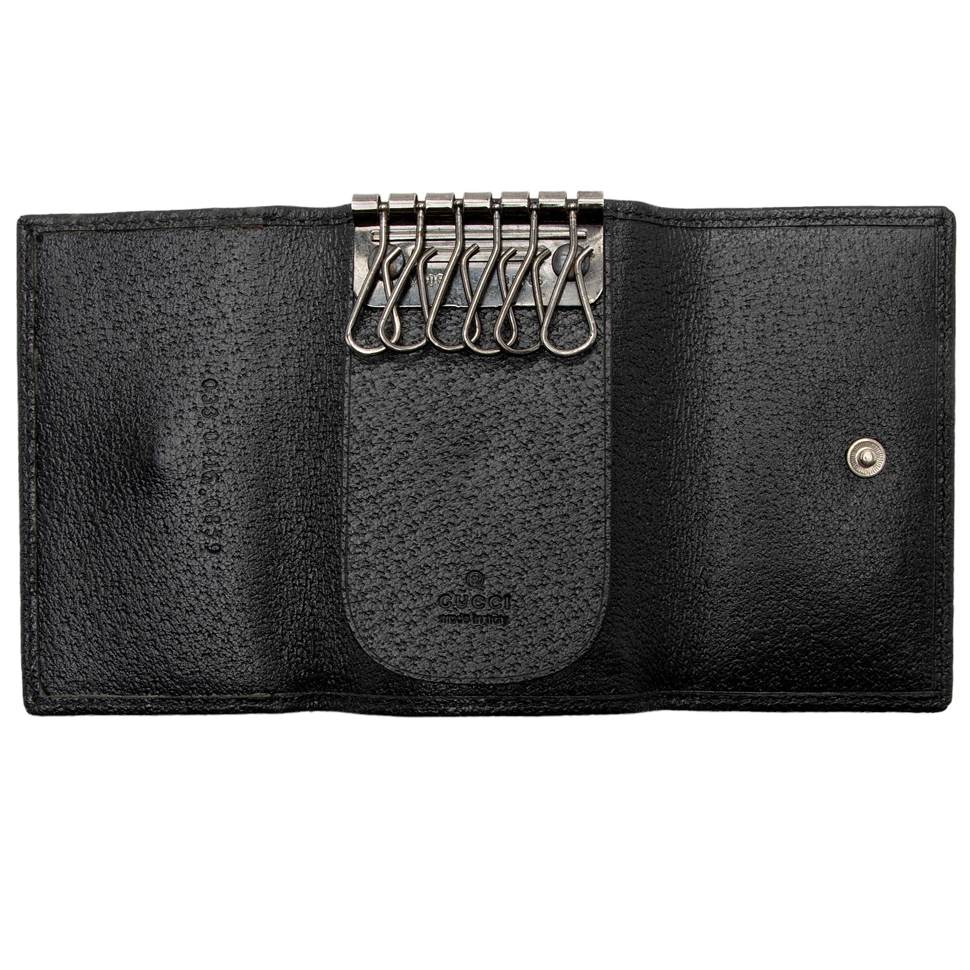 Gucci Leather G Key Holder (SHF-UQD8kv)