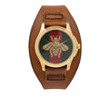 Gucci Leather G-Timeless Bee Web Watch (SHF-M3HiHw)
