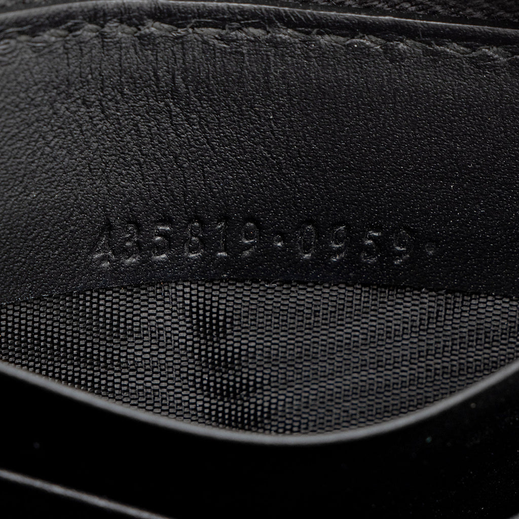 Gucci Leather GG Bow Zip Around Wallet (SHF-fr8dTS)