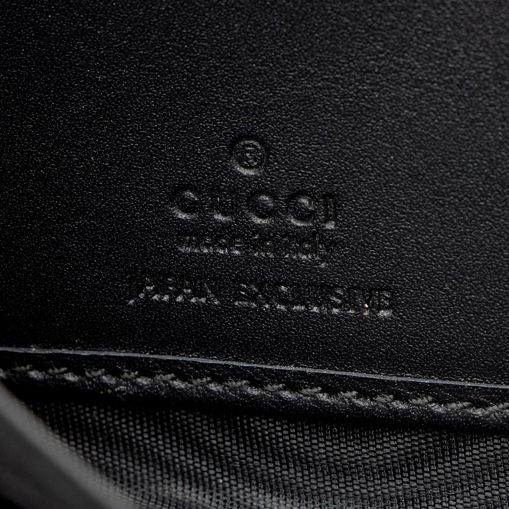 Gucci Leather GG Bow Zip Around Wallet (SHF-fr8dTS)