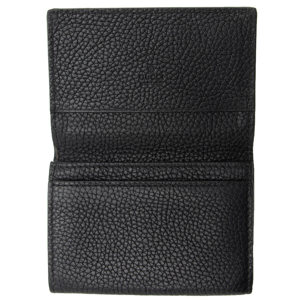 Gucci Leather GG Card Case (SHF-iqArQN)
