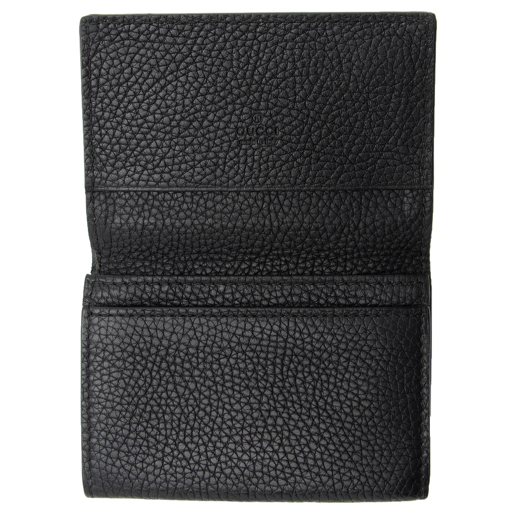Gucci Leather GG Card Case (SHF-iqArQN)
