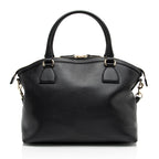 Gucci Leather GG Charm Dome Large Satchel (SHF-ijUjSb)