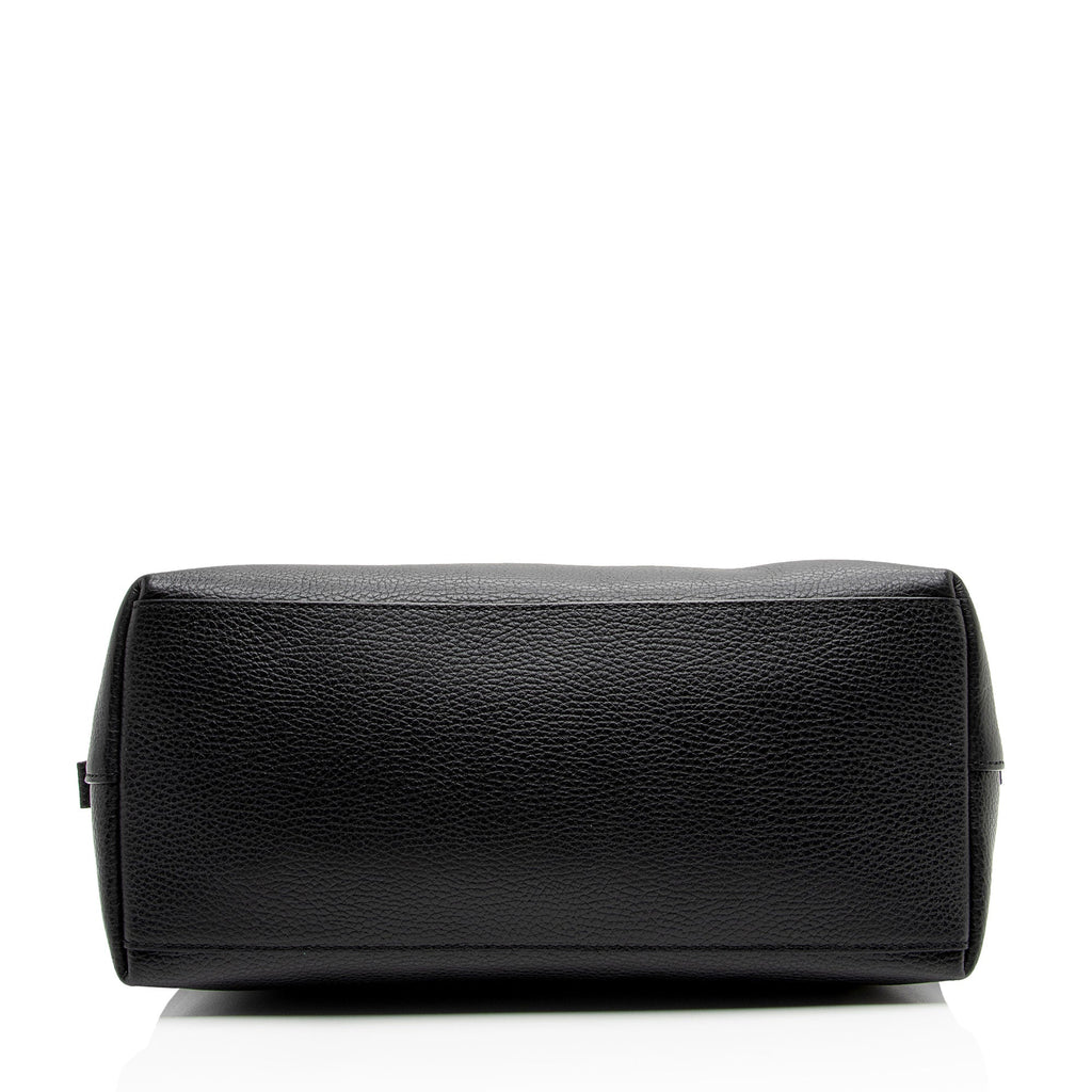 Gucci Leather GG Charm Dome Large Satchel (SHF-ijUjSb)