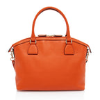 Gucci Leather GG Charm Dome Large Satchel (SHF-mAjdM8)