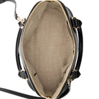 Gucci Leather GG Charm Dome Medium Satchel