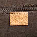 Gucci Leather GG Charm Dome Satchel
