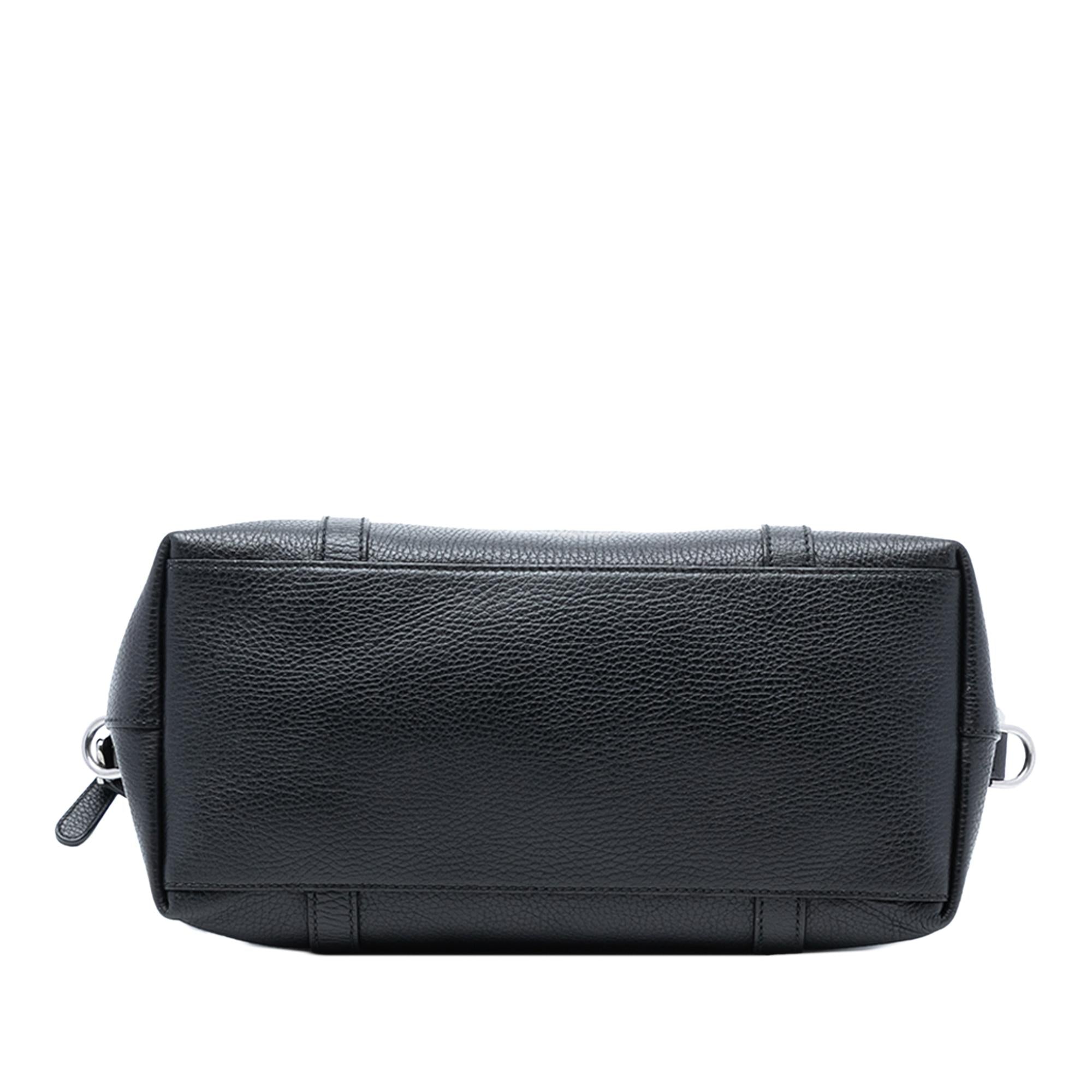 Gucci Leather GG Charm Dome Satchel