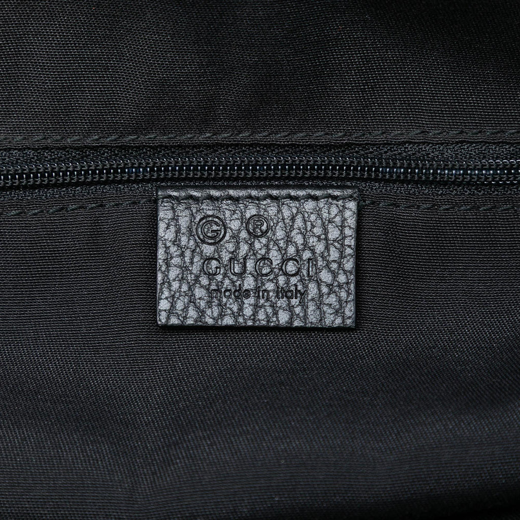 Gucci Leather GG Charm Dome Satchel