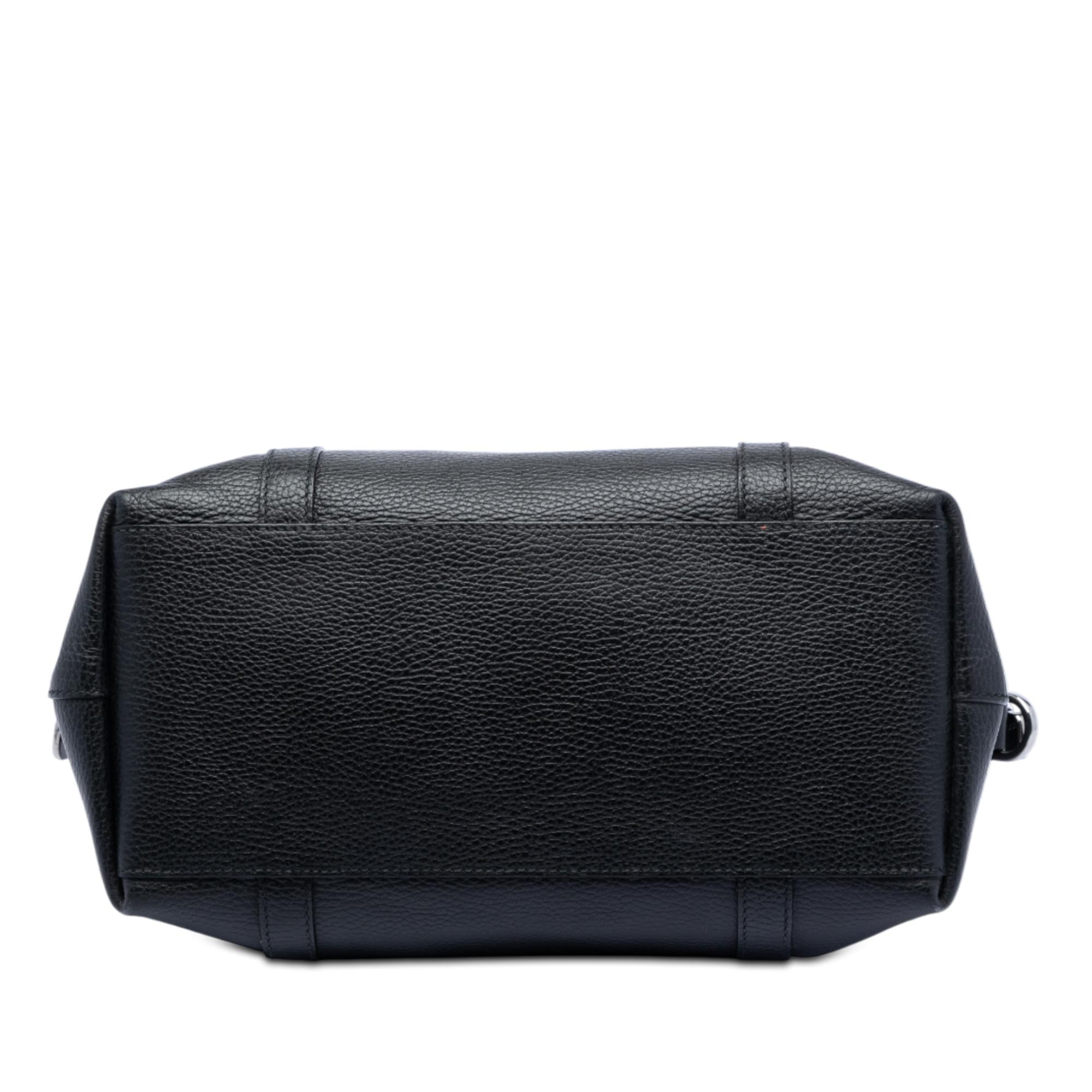 Gucci Leather GG Charm Dome Satchel