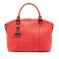 Gucci Leather GG Charm Dome Satchel