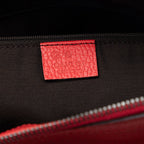 Gucci Leather GG Charm Dome Satchel