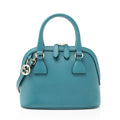 Gucci Leather GG Charm Dome Small Satchel