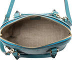Gucci Leather GG Charm Dome Small Satchel