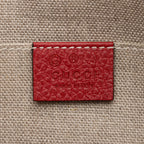 Gucci Leather GG Charm Dome Small Satchel