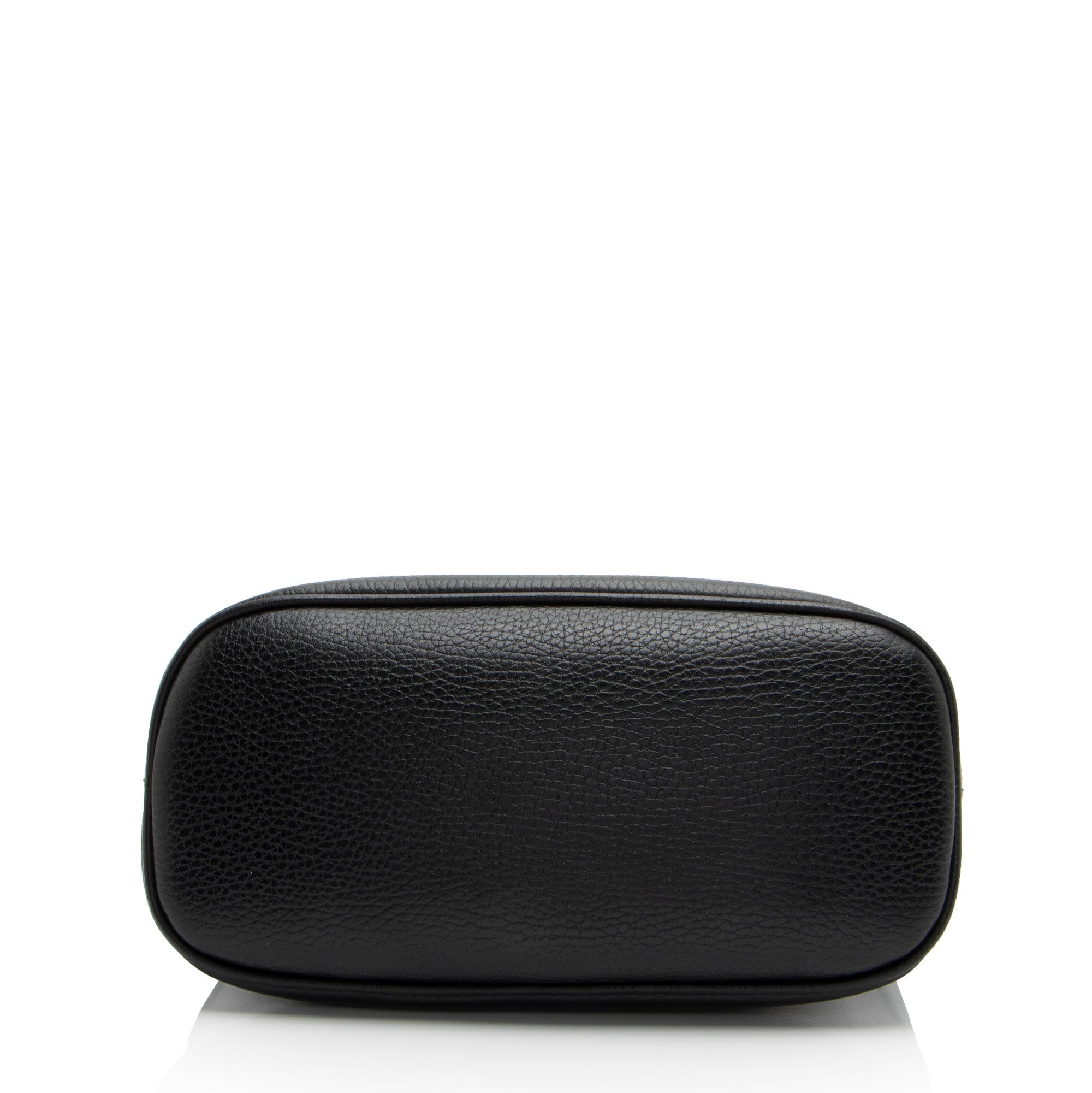 Gucci Leather GG Charm Dome Small Shoulder Bag (SHF-RTrfn9)