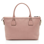 Gucci Leather GG Charm Large Satchel