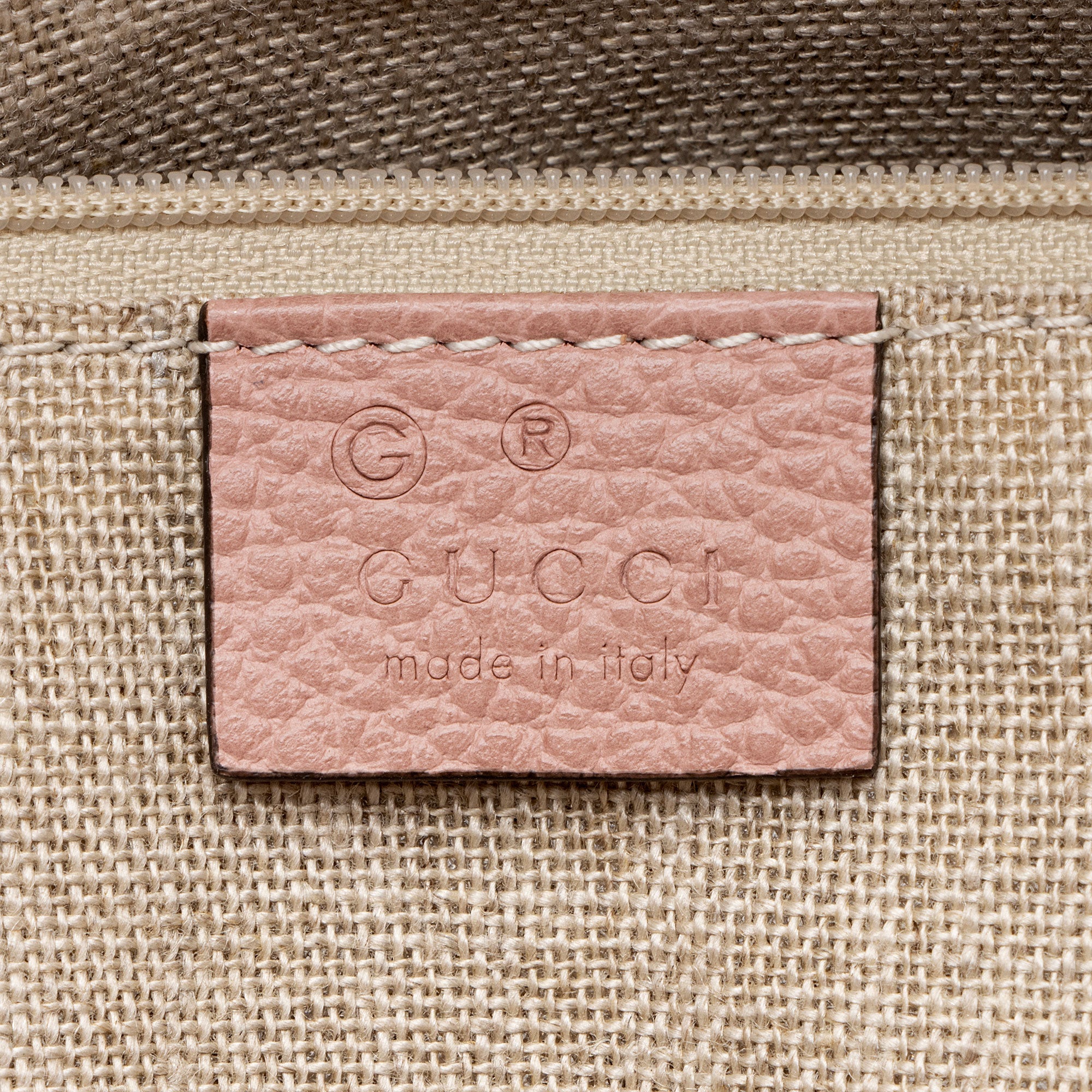 Gucci Leather GG Charm Large Satchel