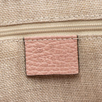 Gucci Leather GG Charm Satchel (SHF-W1Wrlv)
