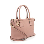 Gucci Leather GG Charm Satchel (SHF-W1Wrlv)