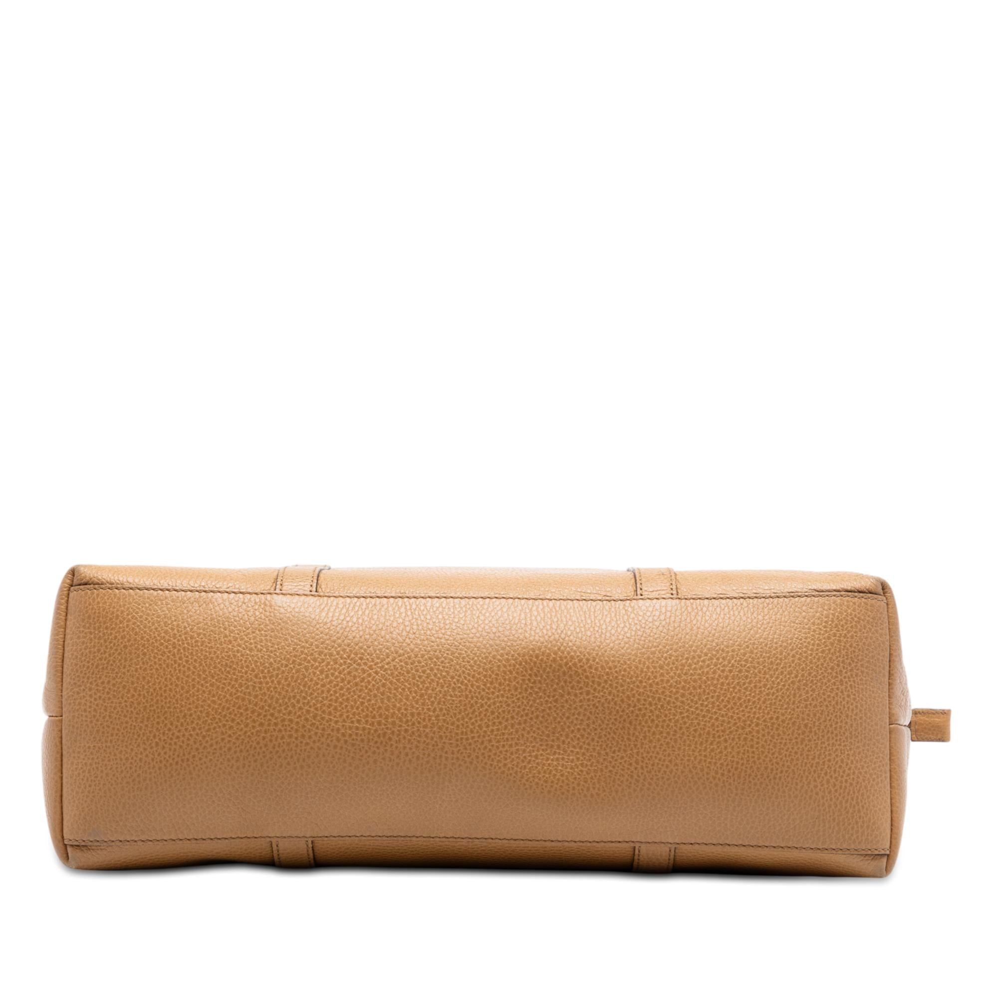 Gucci Leather GG Charm Satchel