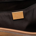 Gucci Leather GG Charm Satchel