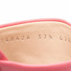Gucci Leather GG Embellished Janaya Platform Sandals - Size 7.5 / 37.5