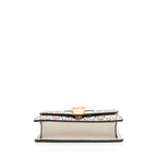 Gucci Leather GG Heart Stars Sylvie Super Mini Shoulder Bag
