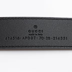 Gucci Leather GG Marmont Belt - Size 28 / 70 (SHF-mq18kD)