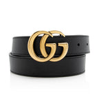 Gucci Leather GG Marmont Belt - Size 32 / 80 (SHF-22149)