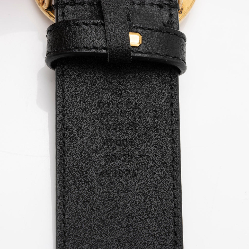 Gucci Leather GG Marmont Belt - Size 32 / 80 (SHF-NBnmIU)