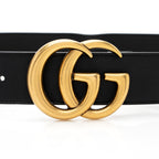 Gucci Leather GG Marmont Belt - Size 34 / 85 (SHF-19342)