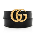 Gucci Leather GG Marmont Belt - Size 34 / 85 (SHF-19342)
