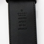 Gucci Leather GG Marmont Belt - Size 34 / 85 (SHF-c1NOzY)