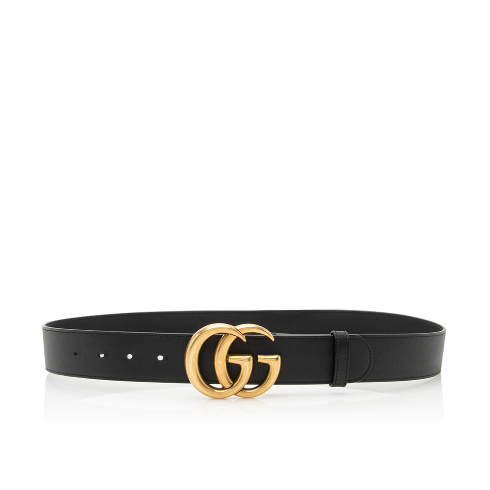 Gucci Leather GG Marmont Belt - Size 36 / 90 (SHF-21967)