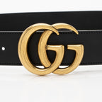 Gucci Leather GG Marmont Belt - Size 36 / 90 (SHF-nkrTNi)