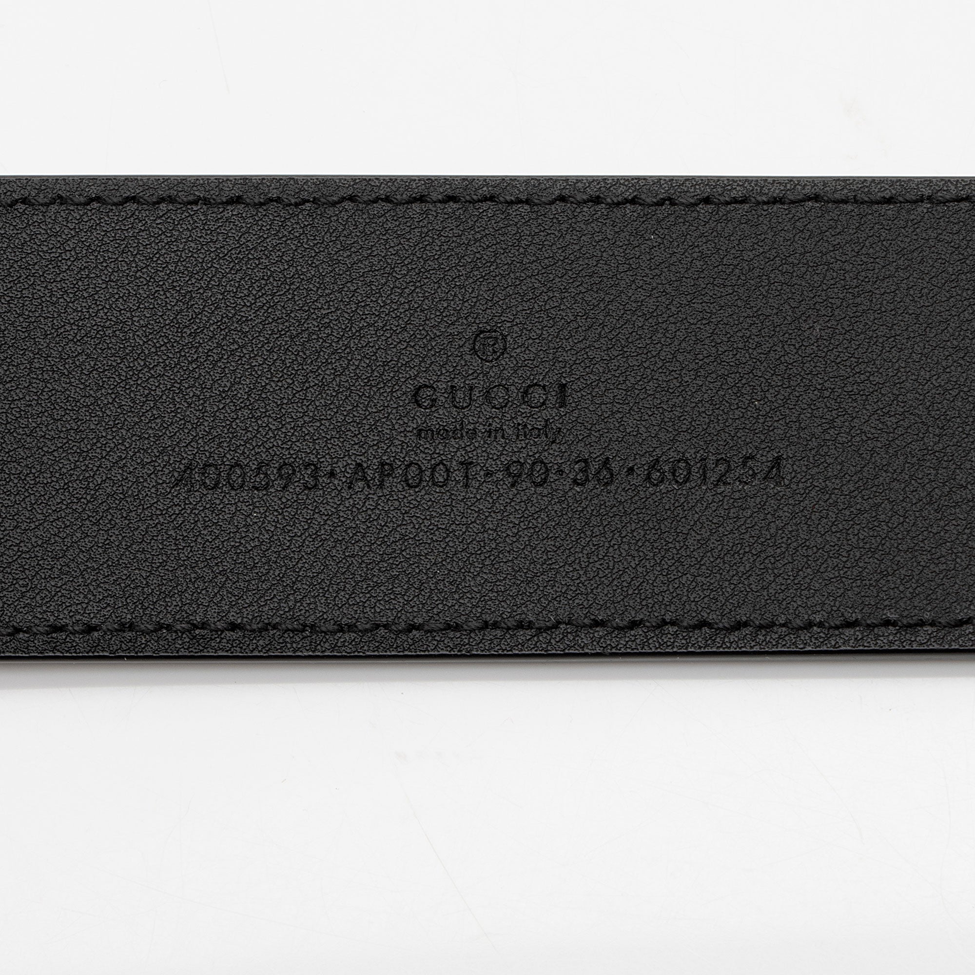 Gucci Leather GG Marmont Belt - Size 36 / 90 (SHF-nkrTNi)